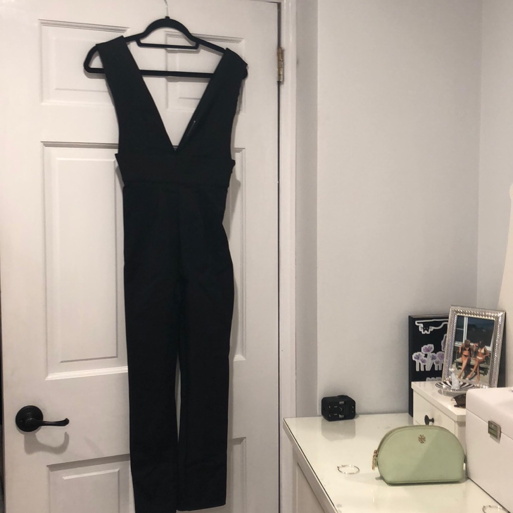 black bye the way jumpsuit. never been worn